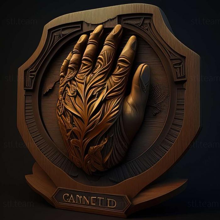 3D model Gauntlet 2014 game (STL)